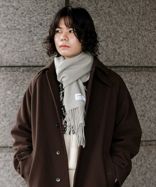 URBAN RESEARCH DOORS / アーバンリサーチ ドアーズ マフラー・ショール・スヌード・ストール | カシミヤブレンド マフラー | 詳細13