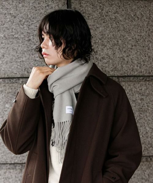 URBAN RESEARCH DOORS / アーバンリサーチ ドアーズ マフラー・ショール・スヌード・ストール | カシミヤブレンド マフラー | 詳細14