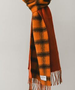 URBAN RESEARCH DOORS / アーバンリサーチ ドアーズ マフラー・ショール・スヌード・ストール | カシミヤブレンド オンブレチェックマフラー