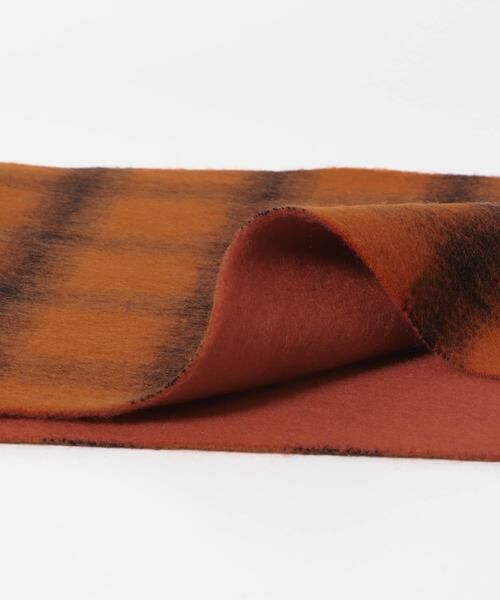 URBAN RESEARCH DOORS / アーバンリサーチ ドアーズ マフラー・ショール・スヌード・ストール | カシミヤブレンド オンブレチェックマフラー | 詳細6