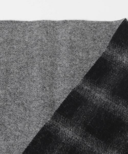 URBAN RESEARCH DOORS / アーバンリサーチ ドアーズ マフラー・ショール・スヌード・ストール | カシミヤブレンド オンブレチェックマフラー | 詳細10