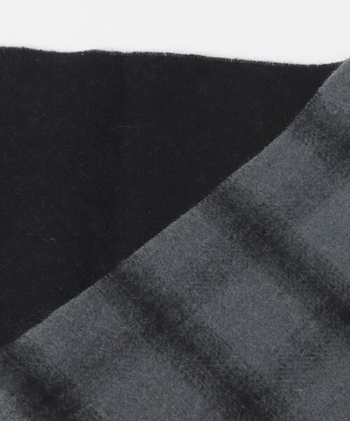 URBAN RESEARCH DOORS / アーバンリサーチ ドアーズ マフラー・ショール・スヌード・ストール | カシミヤブレンド オンブレチェックマフラー | 詳細14