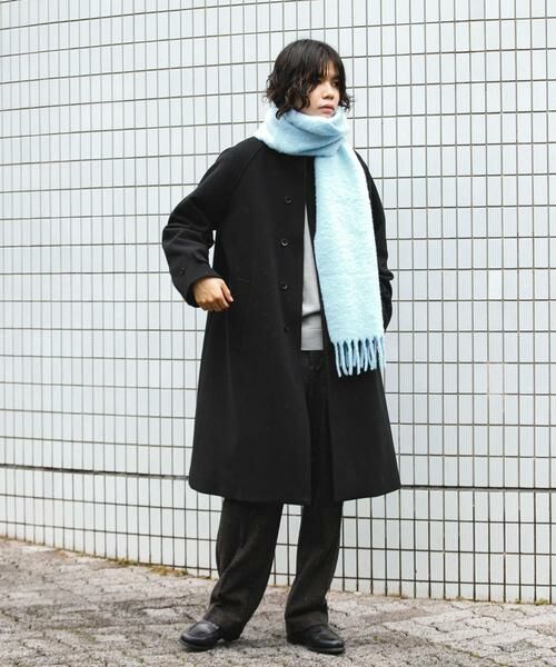 URBAN RESEARCH DOORS / アーバンリサーチ ドアーズ マフラー・ショール・スヌード・ストール | ボリュームマフラー | 詳細5