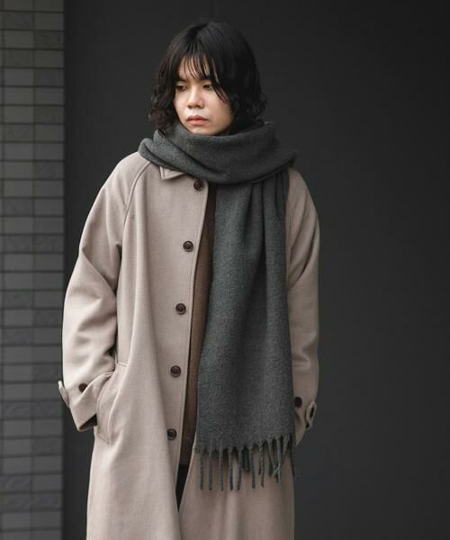 URBAN RESEARCH DOORS / アーバンリサーチ ドアーズ マフラー・ショール・スヌード・ストール | ボリュームマフラー | 詳細11