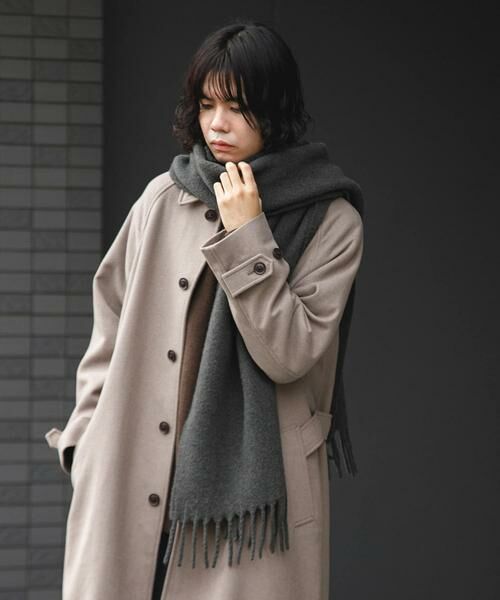 URBAN RESEARCH DOORS / アーバンリサーチ ドアーズ マフラー・ショール・スヌード・ストール | ボリュームマフラー | 詳細12