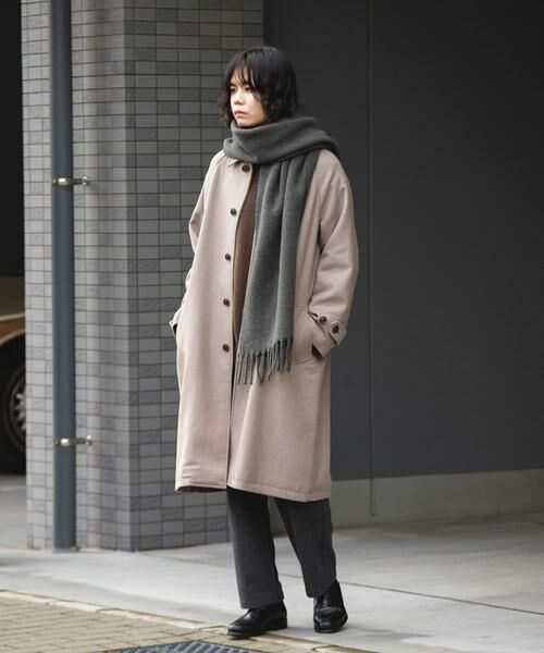 URBAN RESEARCH DOORS / アーバンリサーチ ドアーズ マフラー・ショール・スヌード・ストール | ボリュームマフラー | 詳細14