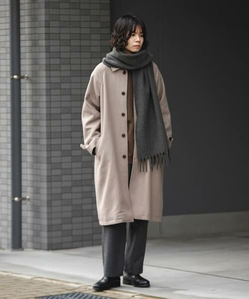 URBAN RESEARCH DOORS / アーバンリサーチ ドアーズ マフラー・ショール・スヌード・ストール | ボリュームマフラー | 詳細15