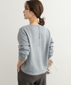 URBAN RESEARCH DOORS / アーバンリサーチ ドアーズ Tシャツ | バックジップデザインプルオーバー