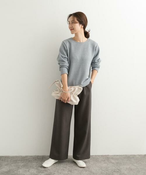 URBAN RESEARCH DOORS / アーバンリサーチ ドアーズ Tシャツ | バックジップデザインプルオーバー | 詳細12