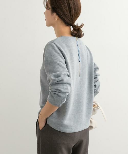 URBAN RESEARCH DOORS / アーバンリサーチ ドアーズ Tシャツ | バックジップデザインプルオーバー | 詳細2