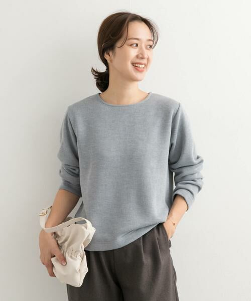 URBAN RESEARCH DOORS / アーバンリサーチ ドアーズ Tシャツ | バックジップデザインプルオーバー | 詳細4