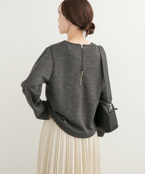 URBAN RESEARCH DOORS / アーバンリサーチ ドアーズ Tシャツ | バックジップデザインプルオーバー | 詳細16