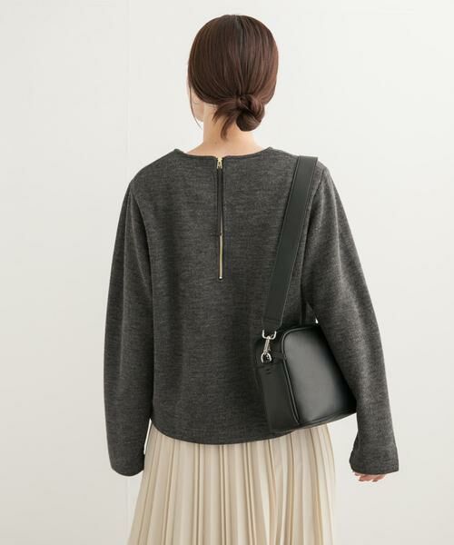 URBAN RESEARCH DOORS / アーバンリサーチ ドアーズ Tシャツ | バックジップデザインプルオーバー | 詳細17