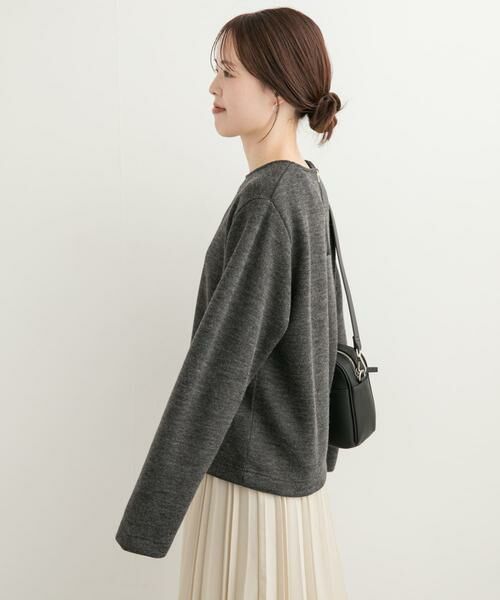 URBAN RESEARCH DOORS / アーバンリサーチ ドアーズ Tシャツ | バックジップデザインプルオーバー | 詳細23