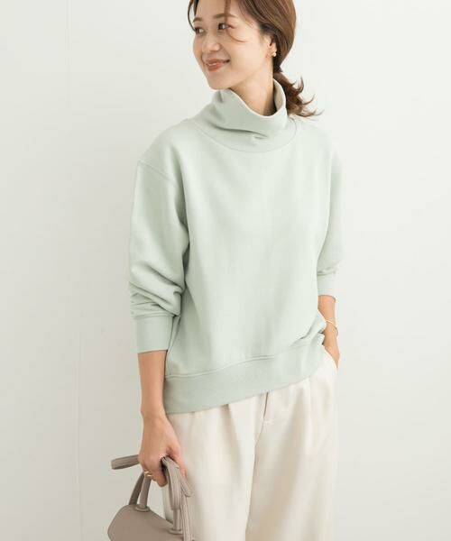 URBAN RESEARCH DOORS / アーバンリサーチ ドアーズ スウェット | 『WEB/一部店舗先行販売カラー』『UR TECH』タートルネックスウェット | 詳細1