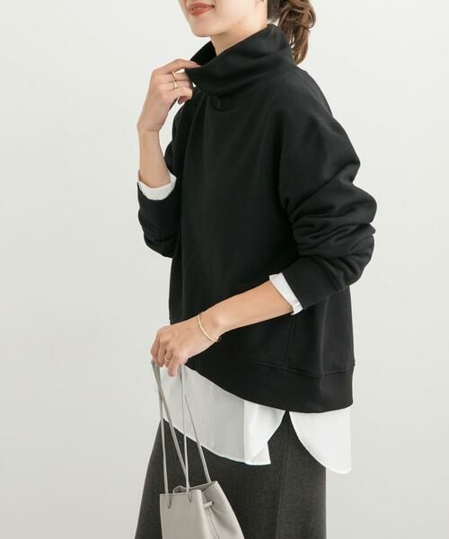 URBAN RESEARCH DOORS / アーバンリサーチ ドアーズ スウェット | 『WEB/一部店舗先行販売カラー』『UR TECH』タートルネックスウェット | 詳細24