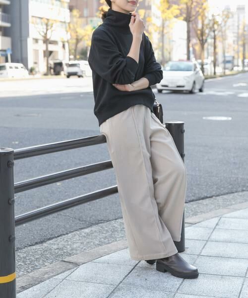 URBAN RESEARCH DOORS / アーバンリサーチ ドアーズ スウェット | 『WEB/一部店舗先行販売カラー』『UR TECH』タートルネックスウェット | 詳細19