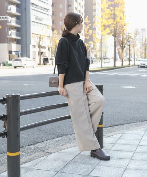 URBAN RESEARCH DOORS / アーバンリサーチ ドアーズ スウェット | 『WEB/一部店舗先行販売カラー』『UR TECH』タートルネックスウェット | 詳細21