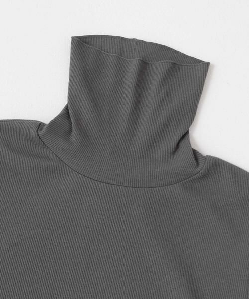 URBAN RESEARCH DOORS / アーバンリサーチ ドアーズ Tシャツ | 『UR TECH』テレコタートルネックTシャツ | 詳細12