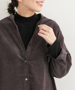 URBAN RESEARCH DOORS / アーバンリサーチ ドアーズ Tシャツ | 『UR TECH』テレコハイネックTシャツ