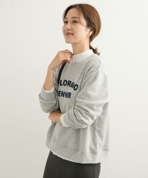 URBAN RESEARCH DOORS / アーバンリサーチ ドアーズ Tシャツ | 『UR TECH』テレコハイネックTシャツ | 詳細1