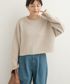 URBAN RESEARCH DOORS / アーバンリサーチ ドアーズ Tシャツ | ローゲージインレイプルオーバー