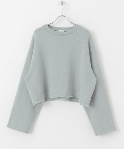 URBAN RESEARCH DOORS / アーバンリサーチ ドアーズ Tシャツ | ローゲージインレイプルオーバー | 詳細14