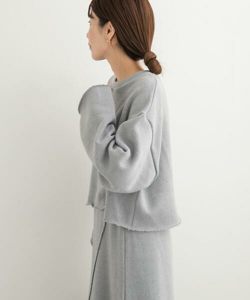 URBAN RESEARCH DOORS / アーバンリサーチ ドアーズ Tシャツ | ローゲージインレイプルオーバー | 詳細3