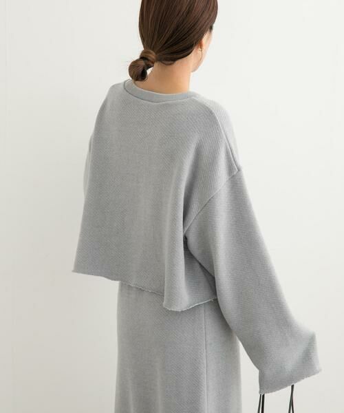 URBAN RESEARCH DOORS / アーバンリサーチ ドアーズ Tシャツ | ローゲージインレイプルオーバー | 詳細6