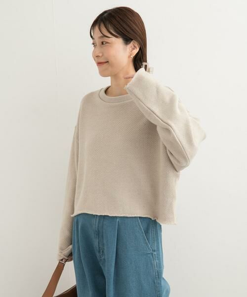 URBAN RESEARCH DOORS / アーバンリサーチ ドアーズ Tシャツ | ローゲージインレイプルオーバー | 詳細16