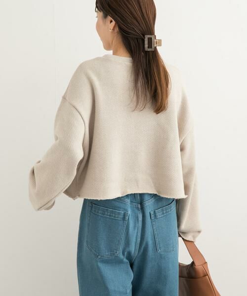 URBAN RESEARCH DOORS / アーバンリサーチ ドアーズ Tシャツ | ローゲージインレイプルオーバー | 詳細18