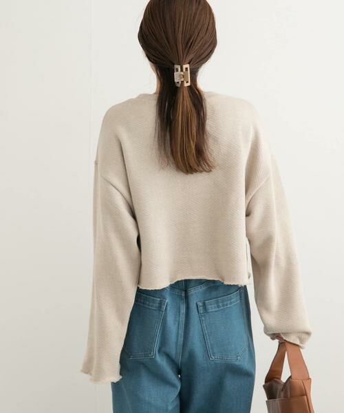 URBAN RESEARCH DOORS / アーバンリサーチ ドアーズ Tシャツ | ローゲージインレイプルオーバー | 詳細19