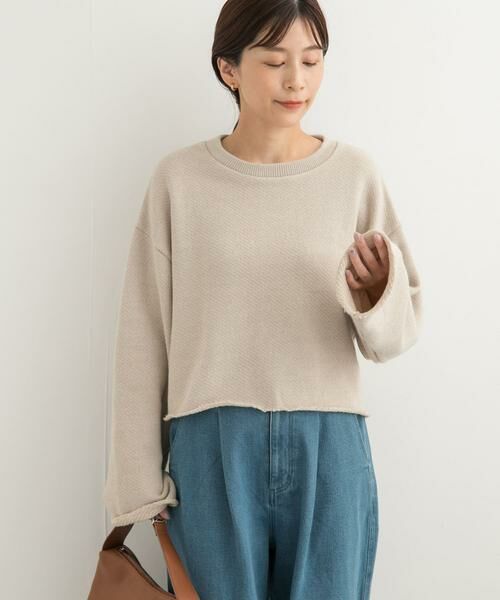 URBAN RESEARCH DOORS / アーバンリサーチ ドアーズ Tシャツ | ローゲージインレイプルオーバー | 詳細21