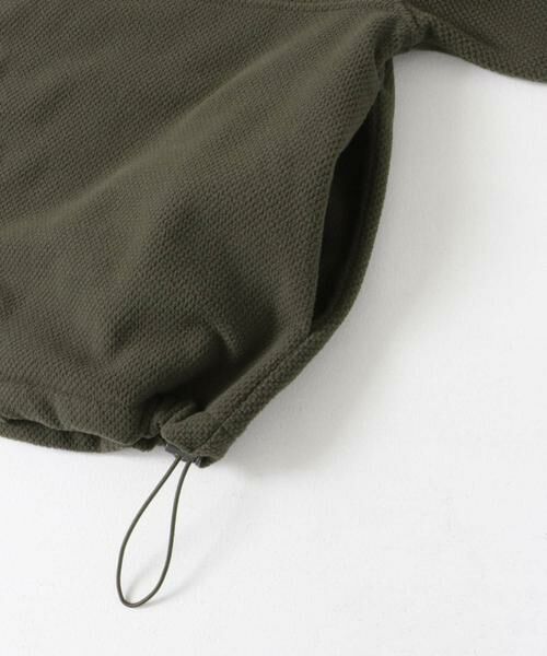 URBAN RESEARCH DOORS / アーバンリサーチ ドアーズ Tシャツ | 『UR TECH』ピケフリースハーフジッププルオーバー | 詳細12