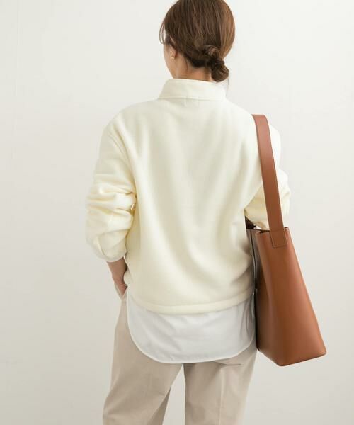 URBAN RESEARCH DOORS / アーバンリサーチ ドアーズ Tシャツ | 『UR TECH』ピケフリースハーフジッププルオーバー | 詳細21