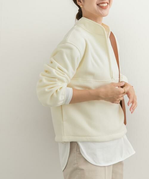 URBAN RESEARCH DOORS / アーバンリサーチ ドアーズ Tシャツ | 『UR TECH』ピケフリースハーフジッププルオーバー | 詳細23