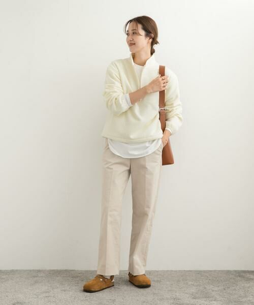 URBAN RESEARCH DOORS / アーバンリサーチ ドアーズ Tシャツ | 『UR TECH』ピケフリースハーフジッププルオーバー | 詳細25