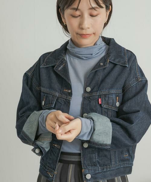 URBAN RESEARCH DOORS / アーバンリサーチ ドアーズ Tシャツ | カシミヤシルク混タートルネックカットソー | 詳細3