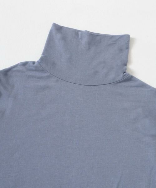 URBAN RESEARCH DOORS / アーバンリサーチ ドアーズ Tシャツ | カシミヤシルク混タートルネックカットソー | 詳細8