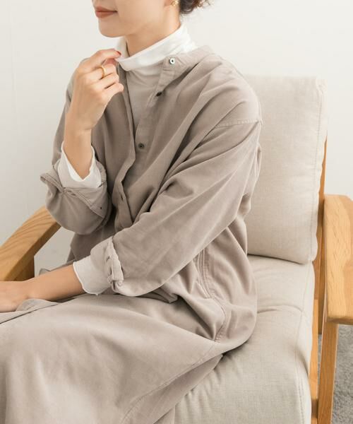 URBAN RESEARCH DOORS / アーバンリサーチ ドアーズ Tシャツ | カシミヤシルク混タートルネックカットソー | 詳細14