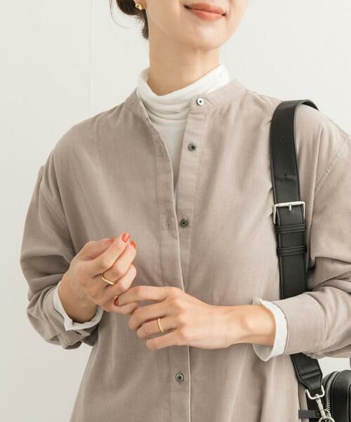 URBAN RESEARCH DOORS / アーバンリサーチ ドアーズ Tシャツ | カシミヤシルク混タートルネックカットソー | 詳細15