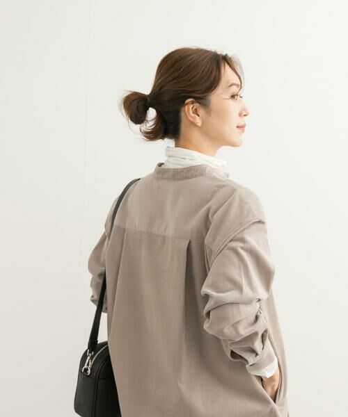 URBAN RESEARCH DOORS / アーバンリサーチ ドアーズ Tシャツ | カシミヤシルク混タートルネックカットソー | 詳細17