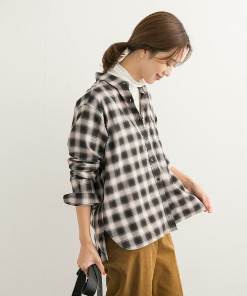 URBAN RESEARCH DOORS / アーバンリサーチ ドアーズ Tシャツ | カシミヤシルク混タートルネックカットソー | 詳細19