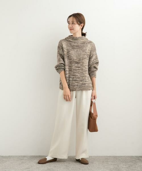 URBAN RESEARCH DOORS / アーバンリサーチ ドアーズ ニット・セーター | PAVONE MIXカラーニット | 詳細10