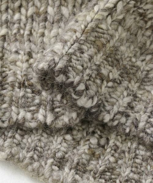 URBAN RESEARCH DOORS / アーバンリサーチ ドアーズ ニット・セーター | PAVONE MIXカラーニット | 詳細15