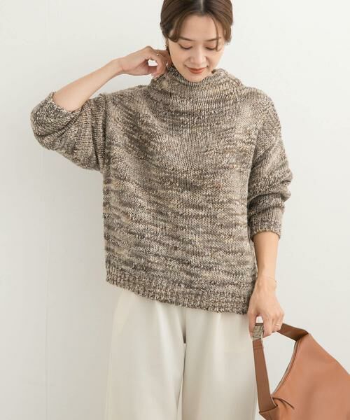 URBAN RESEARCH DOORS / アーバンリサーチ ドアーズ ニット・セーター | PAVONE MIXカラーニット | 詳細2