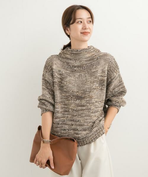 URBAN RESEARCH DOORS / アーバンリサーチ ドアーズ ニット・セーター | PAVONE MIXカラーニット | 詳細3