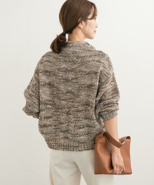 URBAN RESEARCH DOORS / アーバンリサーチ ドアーズ ニット・セーター | PAVONE MIXカラーニット | 詳細5