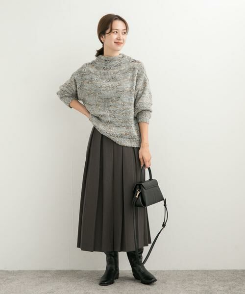 URBAN RESEARCH DOORS / アーバンリサーチ ドアーズ ニット・セーター | PAVONE MIXカラーニット | 詳細27