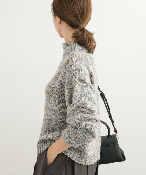 URBAN RESEARCH DOORS / アーバンリサーチ ドアーズ ニット・セーター | PAVONE MIXカラーニット | 詳細20